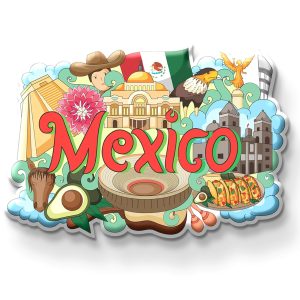 MEXICO FRIDGE MAGNET | PACK OF 1