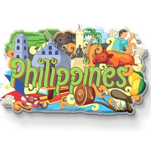 PHILIPHINES FRIDGE MAGNET | PACK OF 1