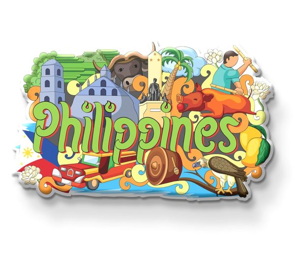 PHILIPHINES FRIDGE MAGNET | PACK OF 1