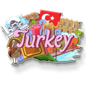 TURKEY FRIDGE MAGNET | PACK OF 1