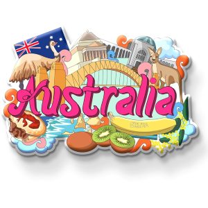 AUSTRALIA FRIDGE MAGNET | PACK OF 1