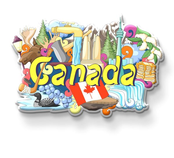 CANADA FRIDGE MAGNET | PACK OF 1