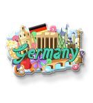 GERMANY FRIDGE MAGNET | PACK OF 1