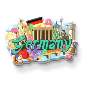 GERMANY FRIDGE MAGNET | PACK OF 1